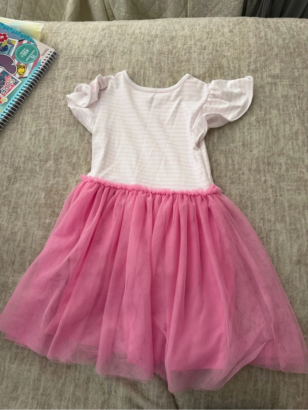 Girls Pink Tulle Dress